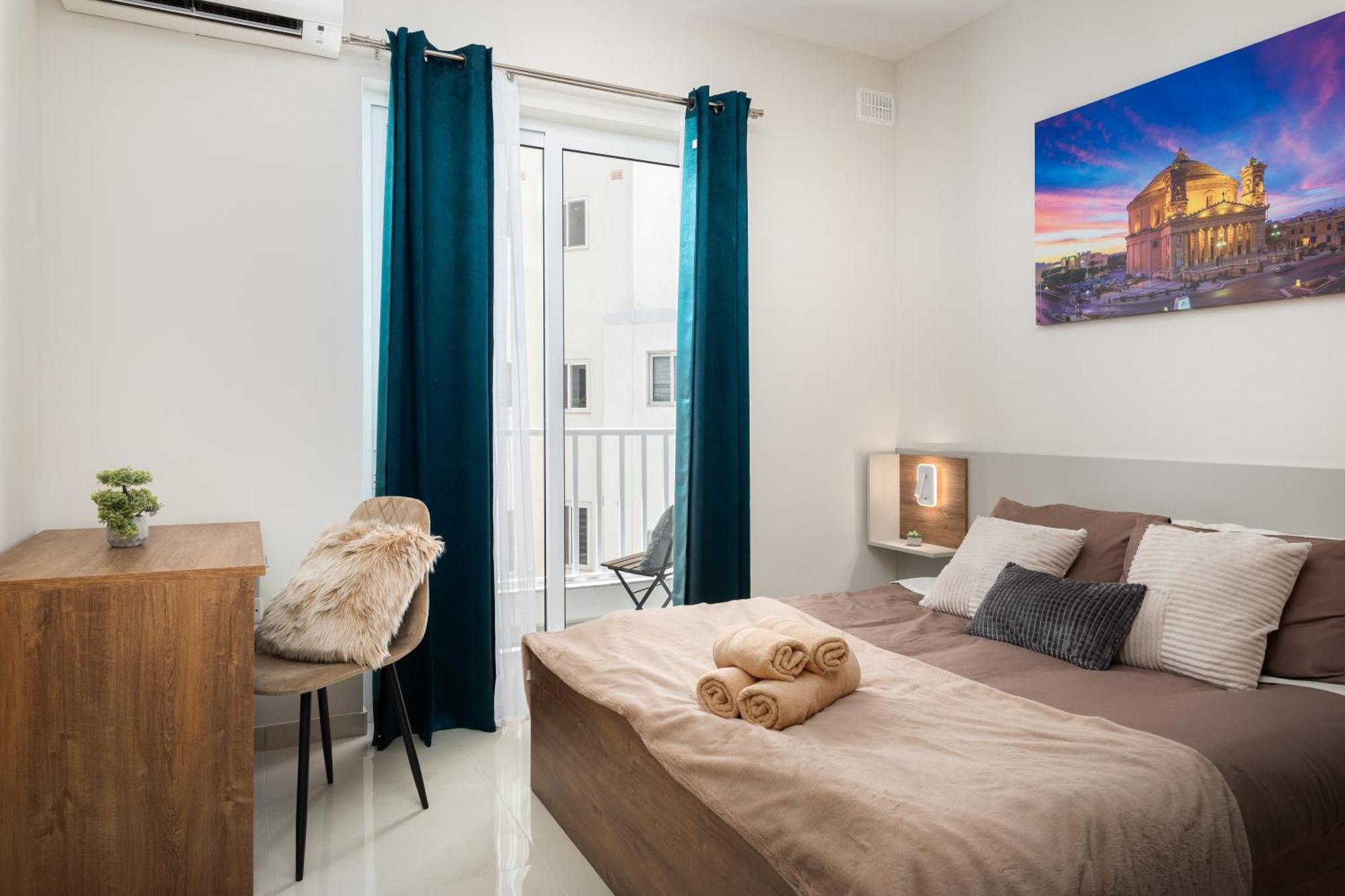 Edka Suites - Modern Sunlit 2Bd Apartments With Balconies - Close To Sliema Promenade, St Julian'S & St Georges Bay 그지라 외부 사진