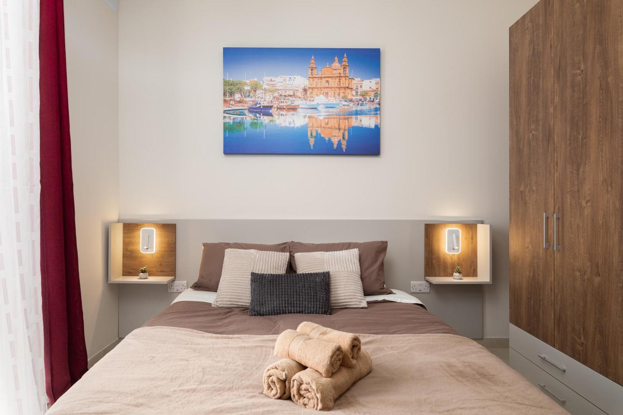 Edka Suites - Modern Sunlit 2Bd Apartments With Balconies - Close To Sliema Promenade, St Julian'S & St Georges Bay 그지라 외부 사진